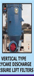 Vertical Type Drycake Discharge Pressure Leaf Filters